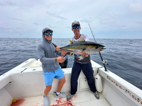 Sport fishing in Sierpe, Costa Rica
