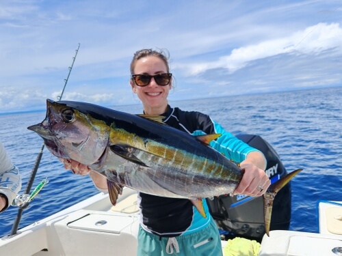 Sport fishing in Sierpe, Costa Rica