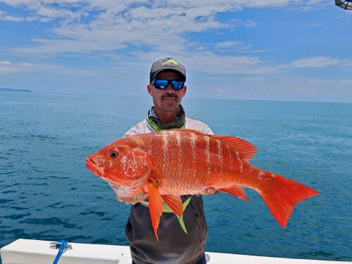 Sport fishing in Sierpe, Costa Rica