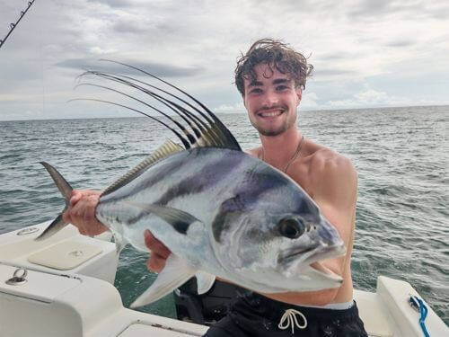 Sport fishing in Sierpe, Costa Rica